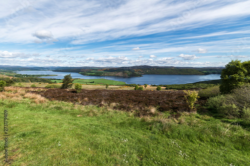 Dornoch Firth from Struie Hill viewpoint on the B9176, Easter Ross, Highland, Scotland