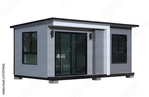 Office guest room movable (with clipping path) isolated on white background