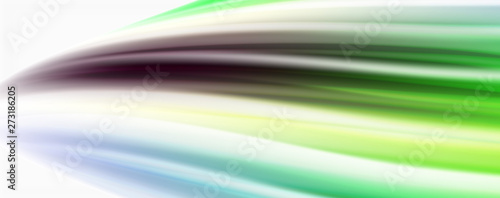 Glossy colorful liquid waves abstract background,, modern techno lines