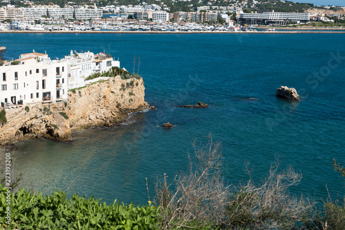 Fototapeta Naklejka Na Ścianę i Meble -  Eivissa views in Ibiza
