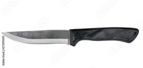 Fotografia, Obraz table knife isolated on white