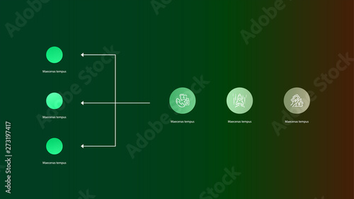 Brochure cover infographics used in marketing and advertising