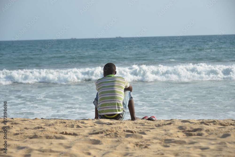 la méditition à la plage