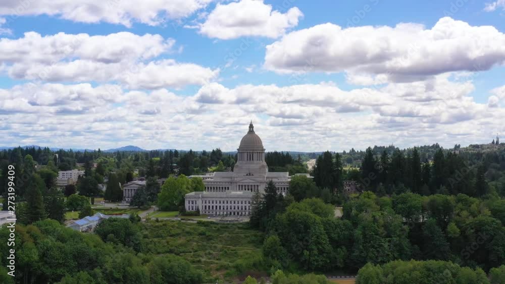 Washington State Olympia Capitol high Orbit June 2019 Washington State Olympia Capitol high Orbit June 2019