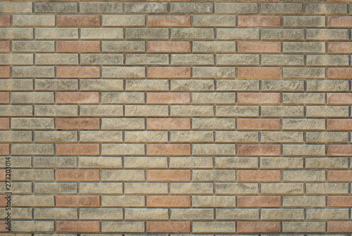 Brown brick wall texture background 