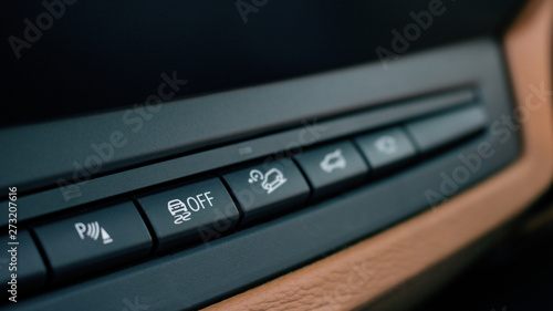 Car Interior - dashboard buttons