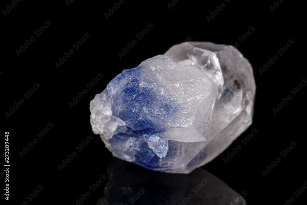 Macro tourmaline mineral stone on black Macro tourmaline mineral stone on black