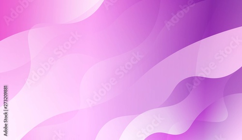 Wave Abstract Background. For Design Flyer, Banner, Landing Page. Vector Illustration with Color Gradient.