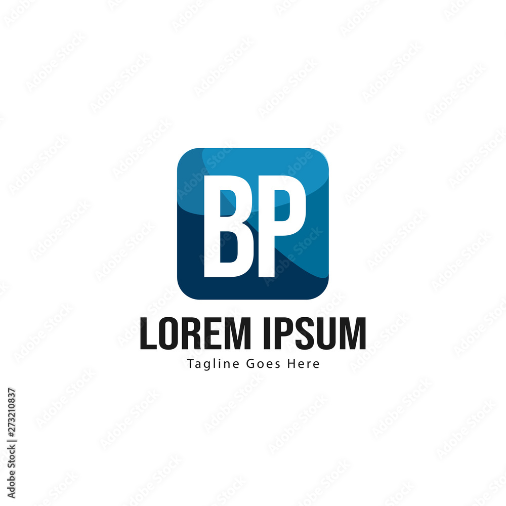 BP Letter Logo Design. Creative Modern BP Letters Icon Illustration BP Letter Logo Design. Creative Modern BP Letters Icon Illustration