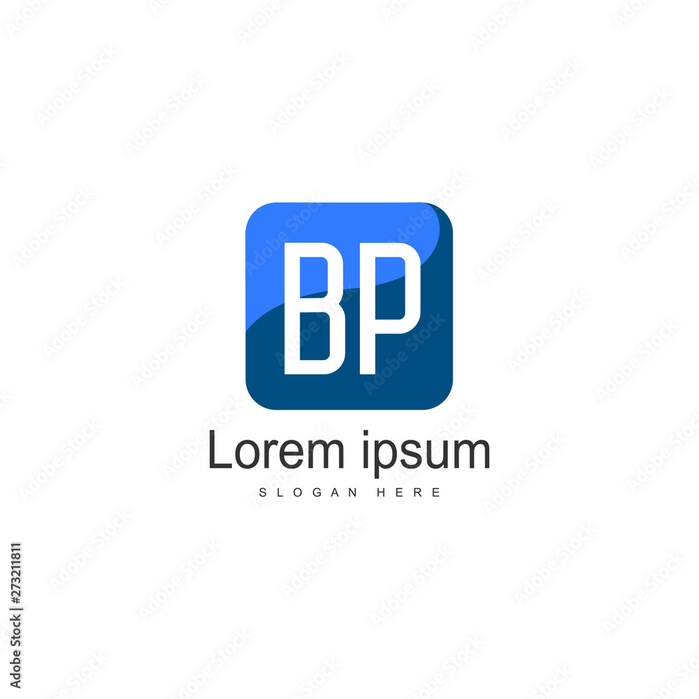 BP Letter Logo Design. Creative Modern BP Letters Icon Illustration BP Letter Logo Design. Creative Modern BP Letters Icon Illustration
