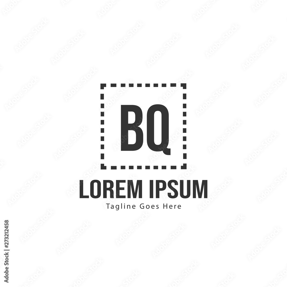 BQ Letter Logo Design. Creative Modern BQ Letters Icon Illustration BQ Letter Logo Design. Creative Modern BQ Letters Icon Illustration