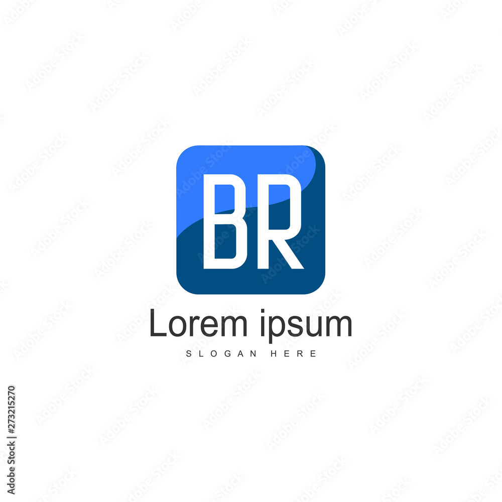 BR Letter Logo Design. Creative Modern BR Letters Icon Illustration BR Letter Logo Design. Creative Modern BR Letters Icon Illustration