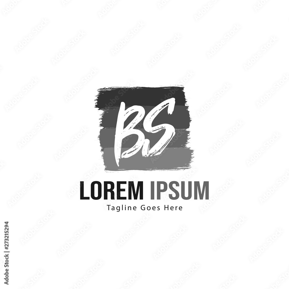BS Letter Logo Design. Creative Modern BS Letters Icon Illustration BS Letter Logo Design. Creative Modern BS Letters Icon Illustration
