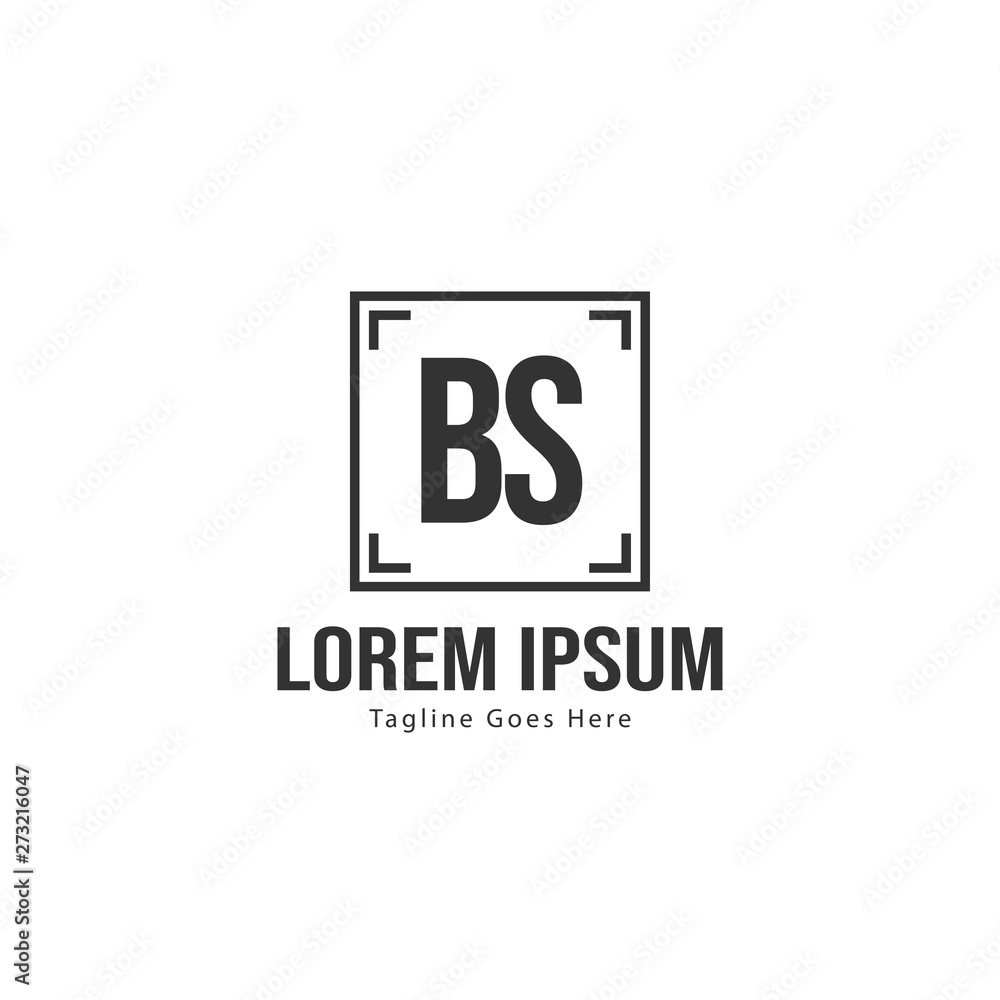 BS Letter Logo Design. Creative Modern BS Letters Icon Illustration BS Letter Logo Design. Creative Modern BS Letters Icon Illustration