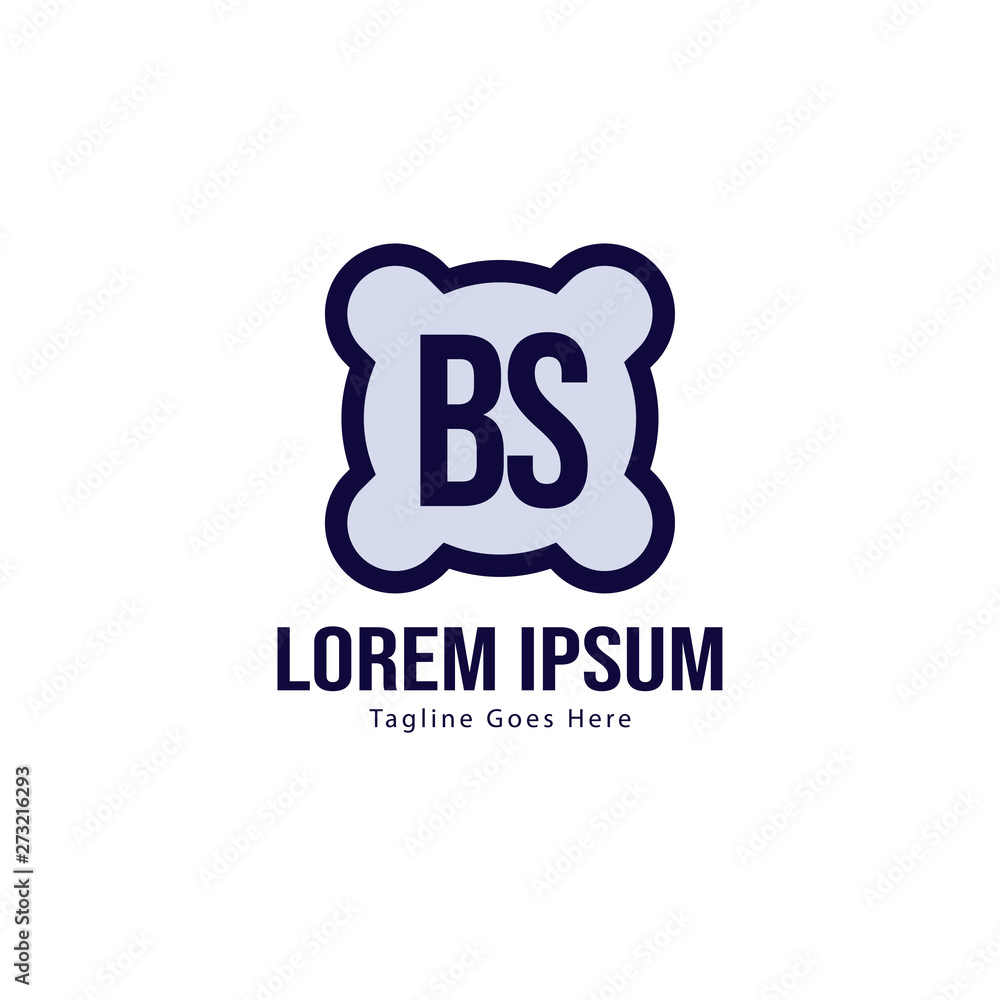 BS Letter Logo Design. Creative Modern BS Letters Icon Illustration BS Letter Logo Design. Creative Modern BS Letters Icon Illustration