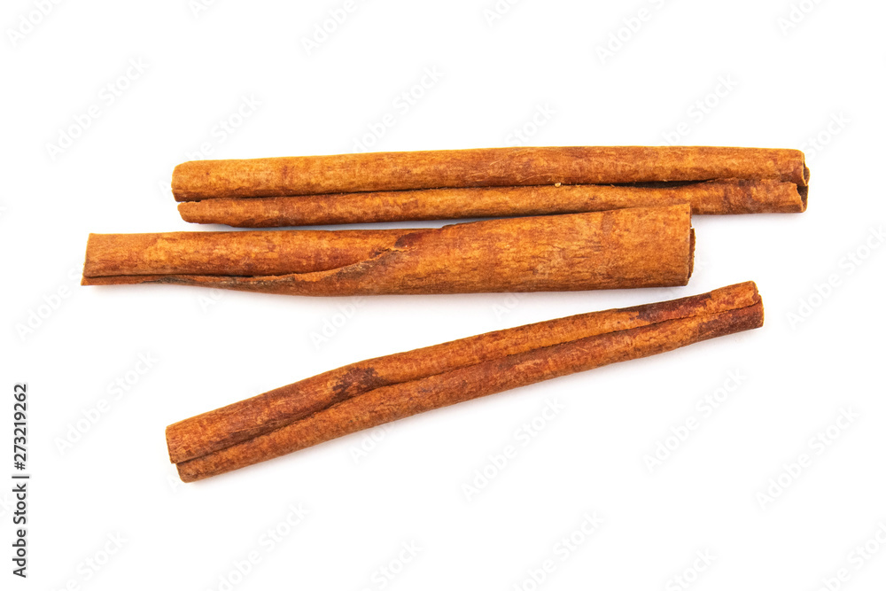 cinnamon sticks on a white background, candiedness, isolate for designers cinnamon sticks on a white background, candiedness, isolate for designers