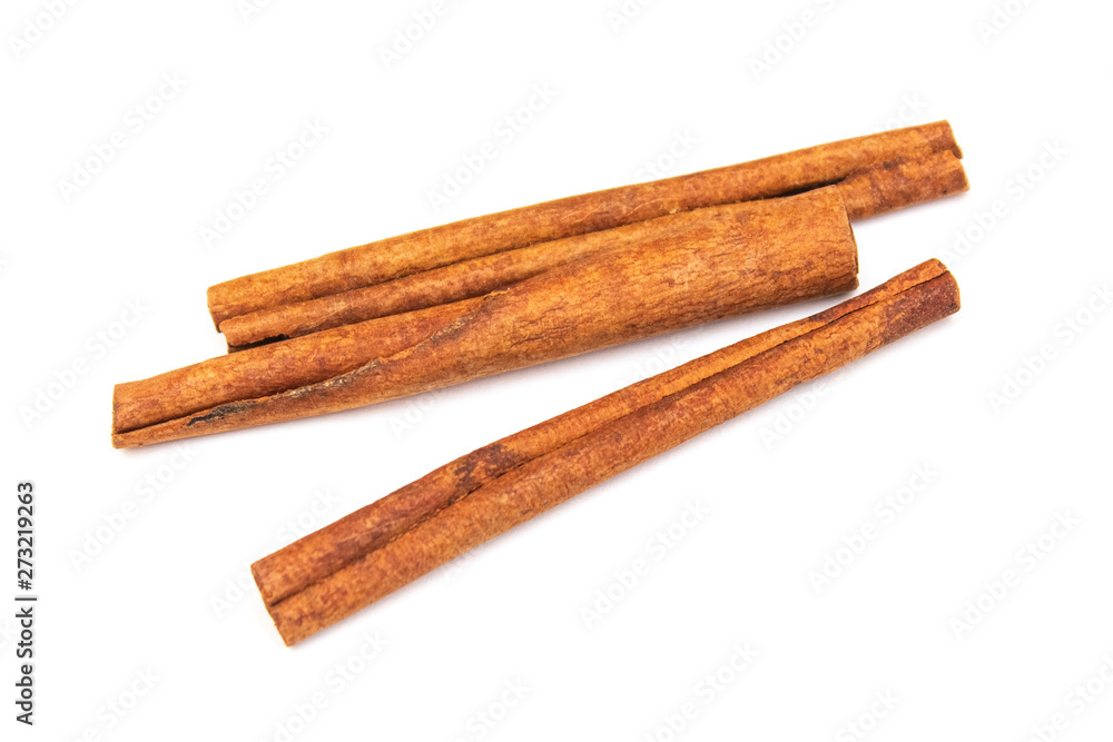 cinnamon sticks on a white background, candiedness, isolate for designers cinnamon sticks on a white background, candiedness, isolate for designers