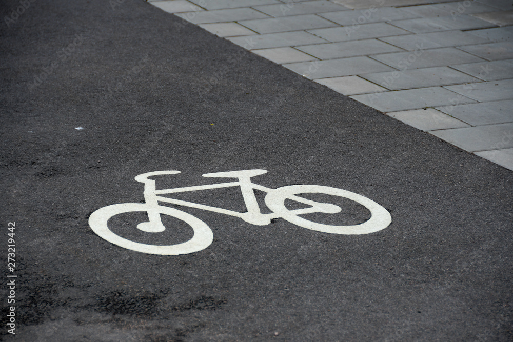 Fototapeta premium Radweg