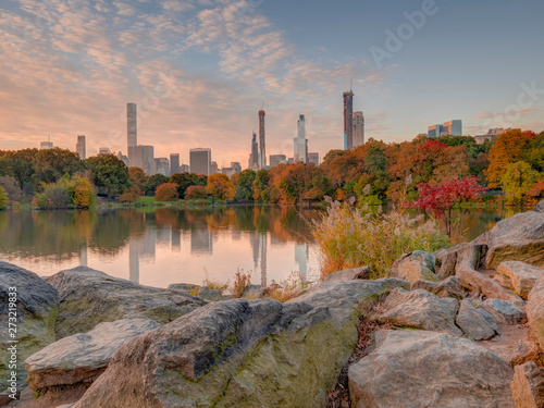 Autumn in Central Park Fototapete