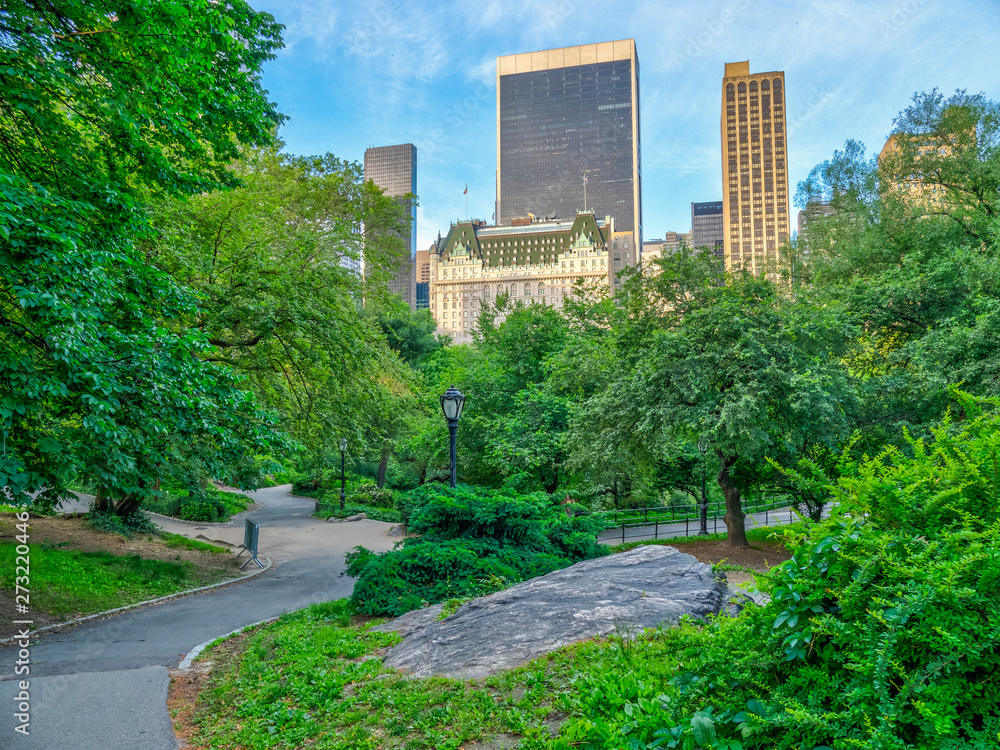 Central Park in spring Central Park in spring