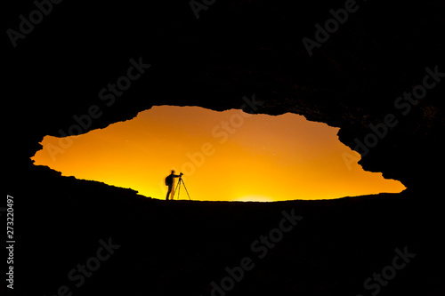 La Ojerada cave, Ajo coast, Cantabria province,Cantabrian Sea, Spain, Europe