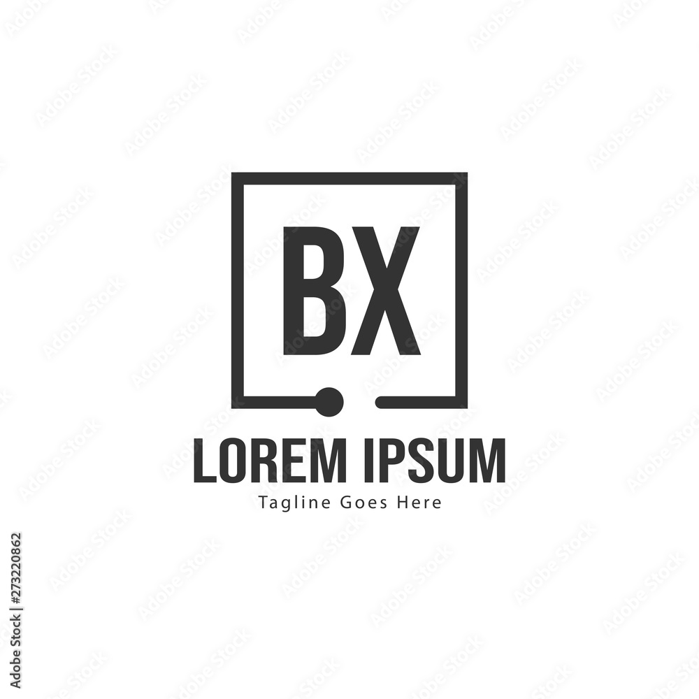 BX Letter Logo Design. Creative Modern BX Letters Icon Illustration BX Letter Logo Design. Creative Modern BX Letters Icon Illustration