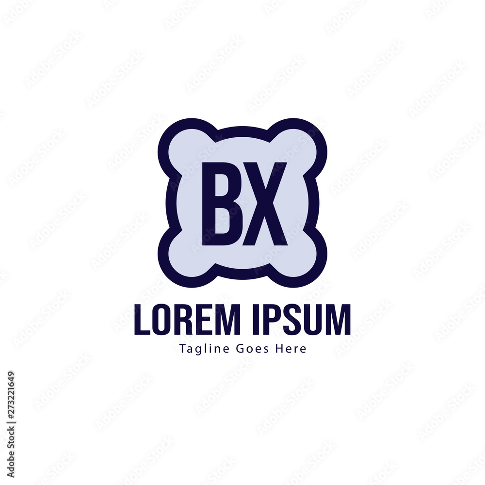 BX Letter Logo Design. Creative Modern BX Letters Icon Illustration BX Letter Logo Design. Creative Modern BX Letters Icon Illustration