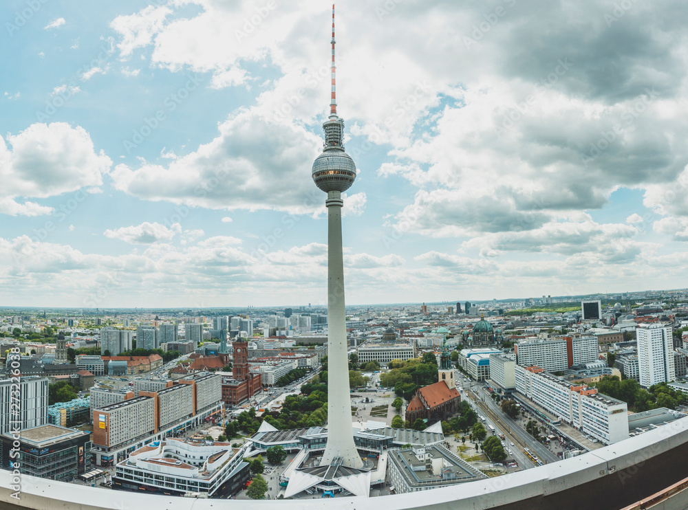 Obraz premium Berliner Fernsehturm