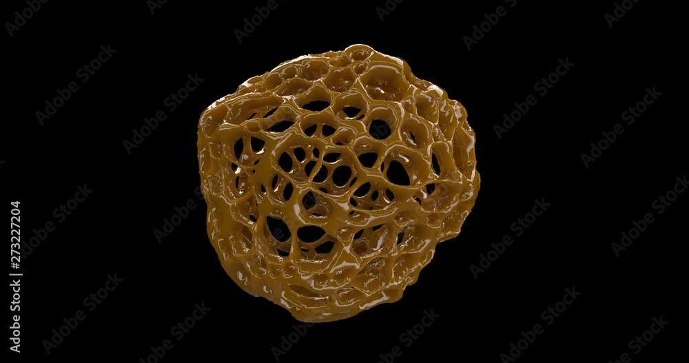 Animation of honey able to loop seamless Animation of honey able to loop seamless