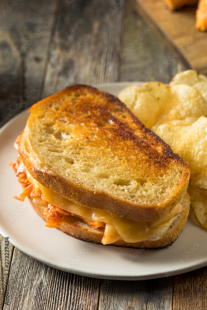 Homemade Korean Grilled Cheese Sandwich Homemade Korean Grilled Cheese Sandwich