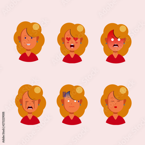 Emociones mujer