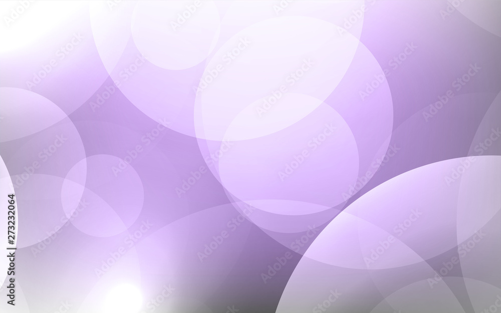 Abstract Bokeh white circle background