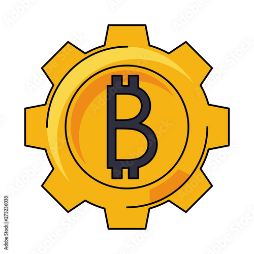 Bitcoin cryptocurrency digital money symbol