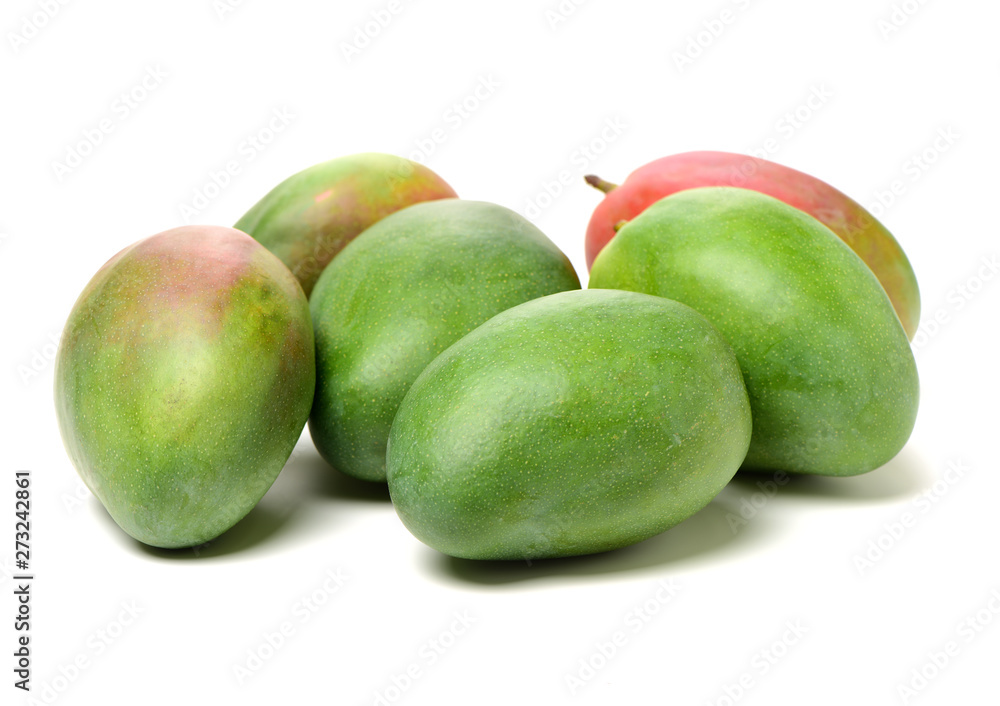 mangos on white background mangos on white background
