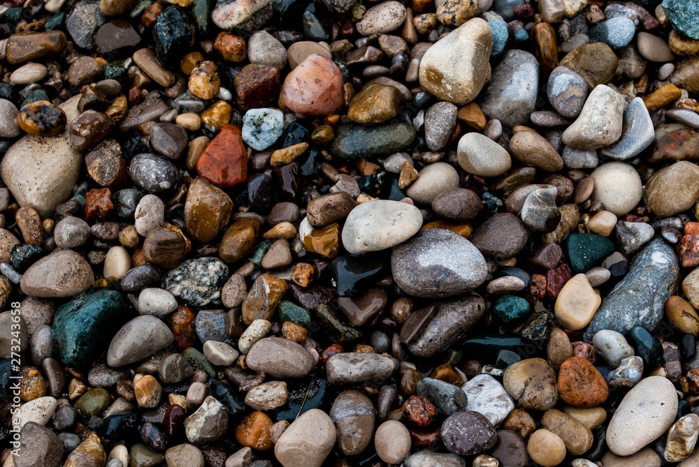 pebbles on the beach pebbles on the beach