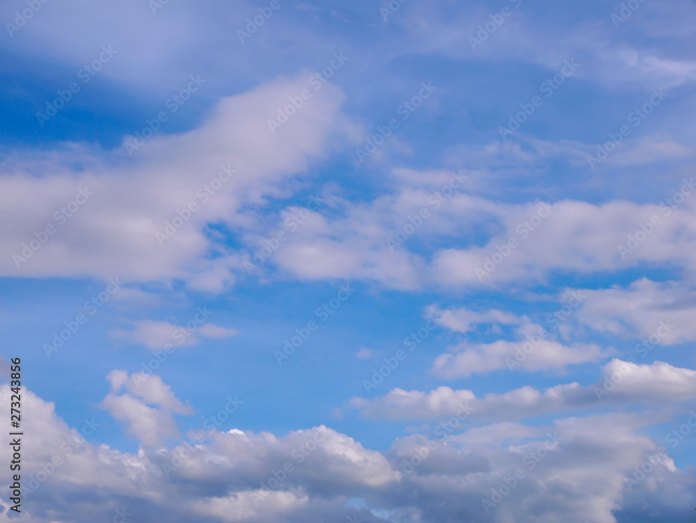 Fototapeta premium The vast blue sky and clouds sky