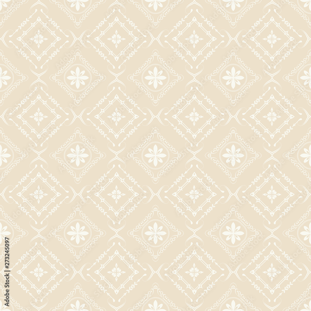 Beige Background Wallpaper. Retro seamless pattern Beige Background Wallpaper. Retro seamless pattern