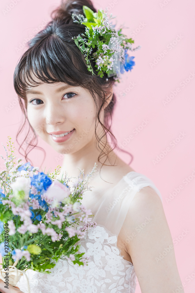 Naklejka premium 花嫁
