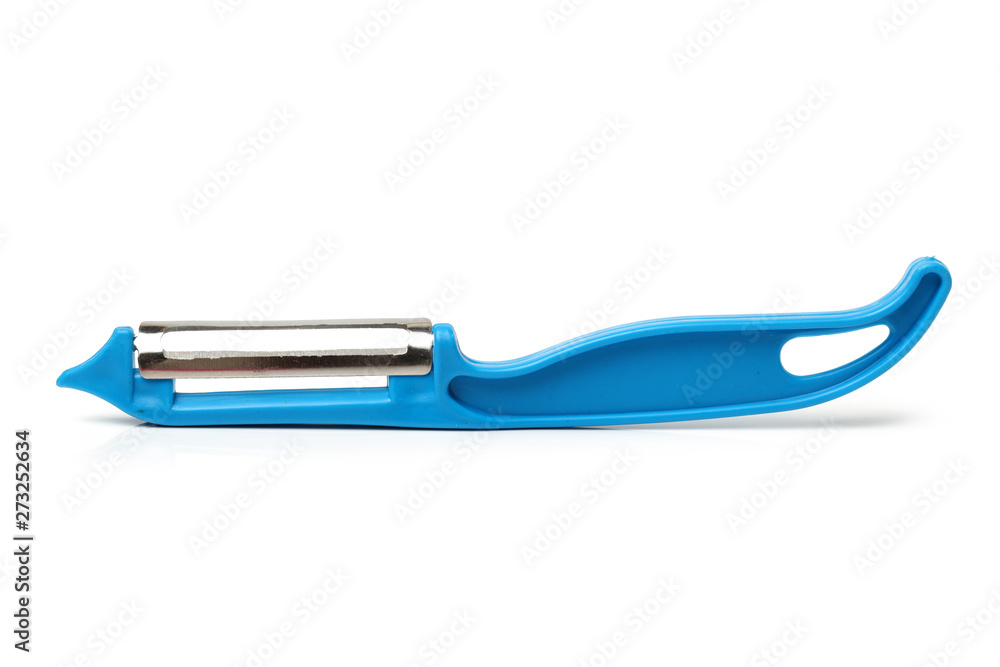 Vegetable and fruit peeler isolated on white background Vegetable and fruit peeler isolated on white background