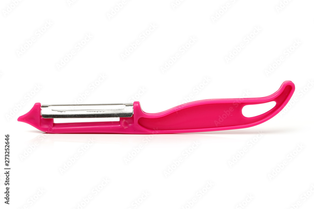 Vegetable and fruit peeler isolated on white background Vegetable and fruit peeler isolated on white background