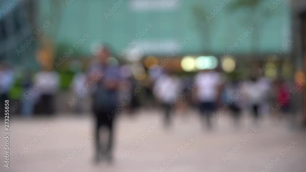Abstract bokeh background of business people meet at bar on happy hour; Slow Motion Abstract bokeh background of business people meet at bar on happy hour; Slow Motion