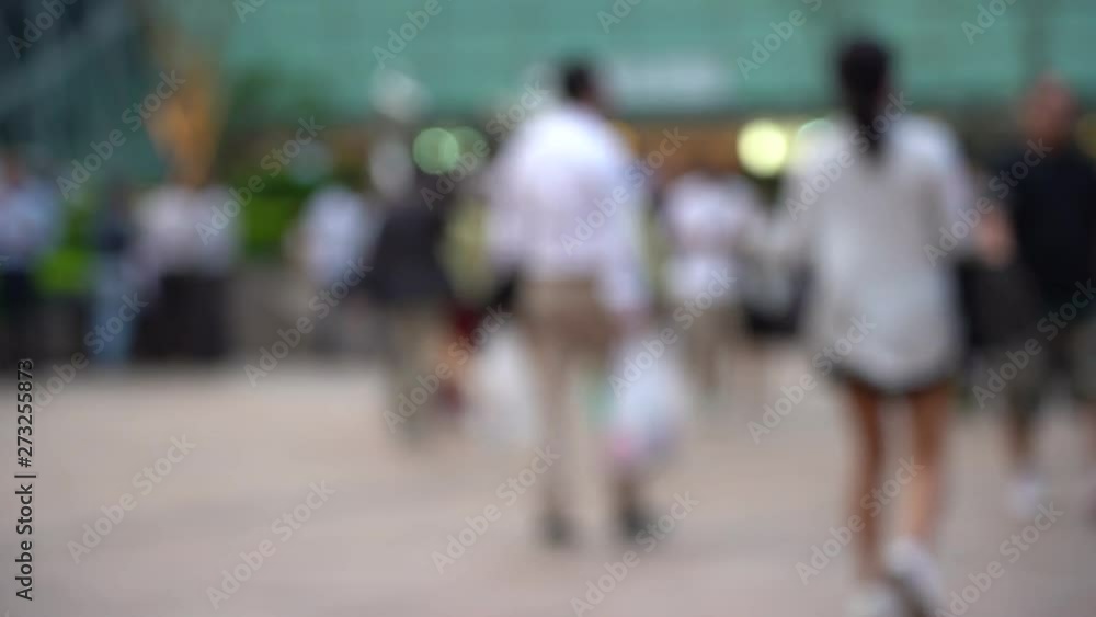 Abstract bokeh background of business people meet at bar on happy hour; Slow Motion Abstract bokeh background of business people meet at bar on happy hour; Slow Motion
