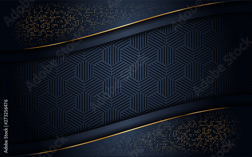 luxurious dark background with gold glitter