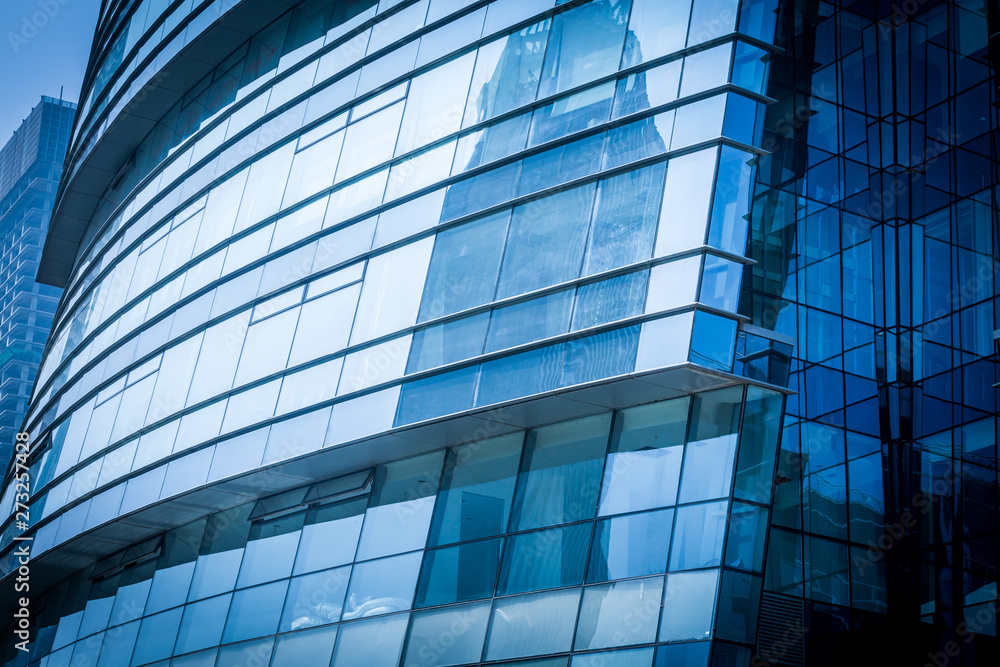 background of the glass modern office building background of the glass modern office building