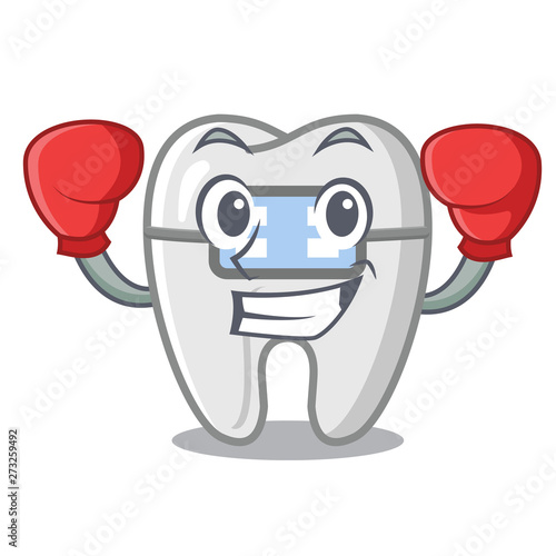 Boxing braces in the character gear box