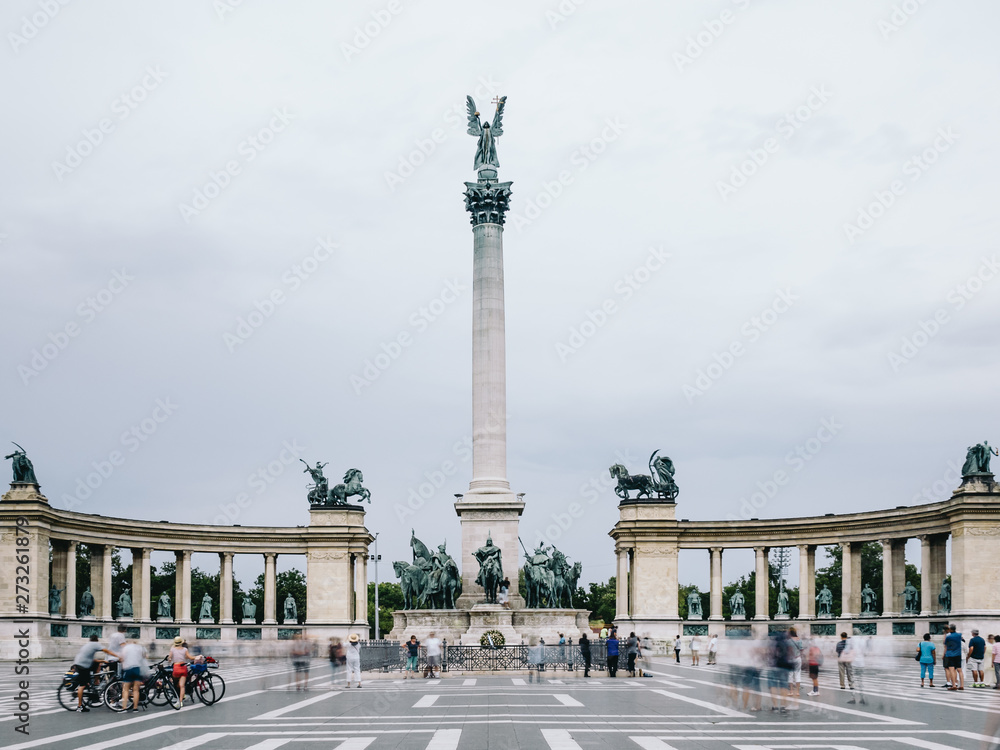 Hősök tere (Heroes' Square), Budapest, Hungary