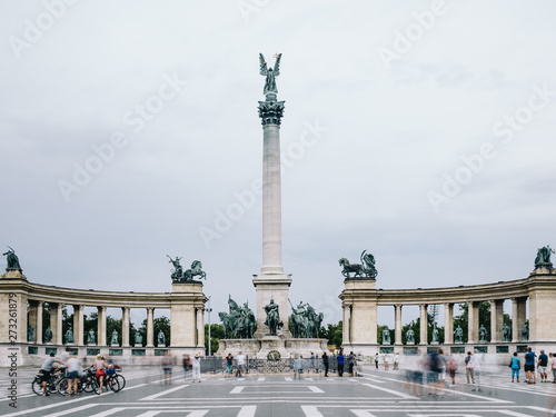 Hősök tere (Heroes' Square), Budapest, Hungary