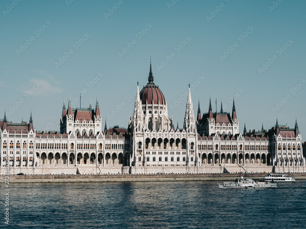 Fototapeta premium Hungarian Parliament Building, Budapest, Hungary