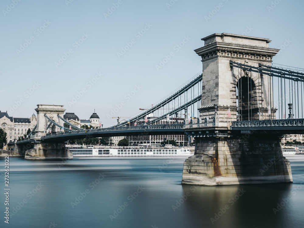 Széchenyi Chain Bridge, Budapest, Hungary