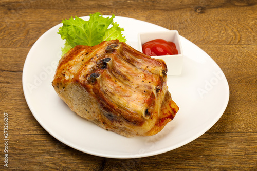 Roasted pork